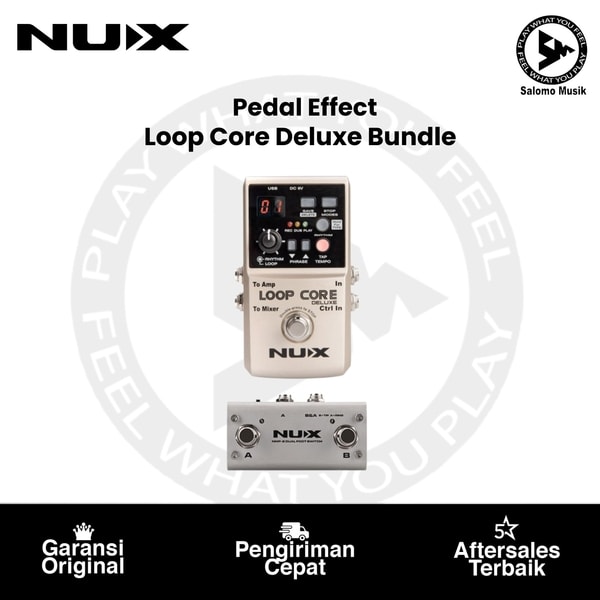 Pedal Effect Nux Loop Core Deluxe Bundle