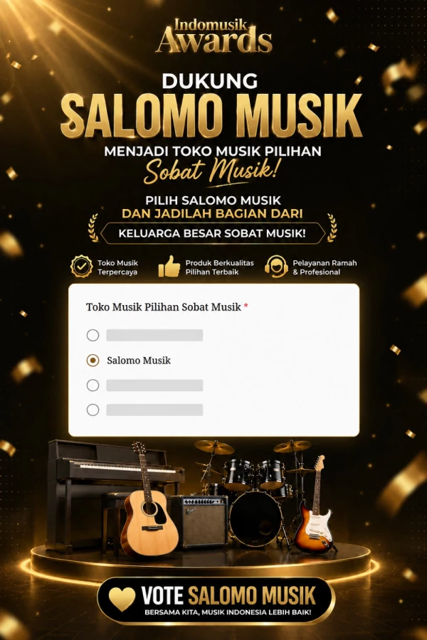 Salomo Musik Masuk Nominasi Indomusik Awards 2026. Waktunya Kamu Bertindak, Supportmu sangat Berarti!