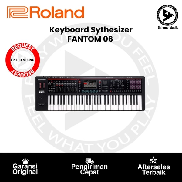 Keyboard Synthesizer Roland Fantom 06 Music Workstation Original
