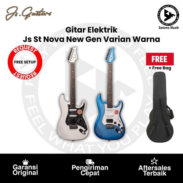 Gitar Elektrik Js Guitar Js St Nova New Gen Varian Warna Original