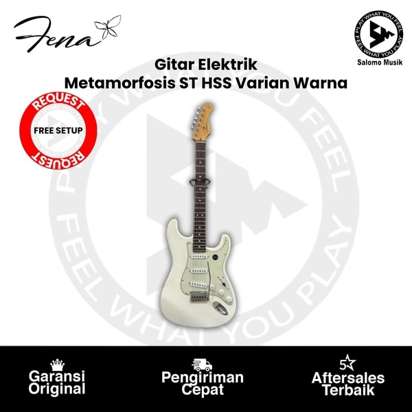 Gitar Elektrik Fena Metamorfosis ST HSS Varian Warna Original