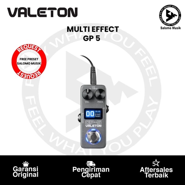 Pedal Multi Effect Gitar VALETON GP-5 Original