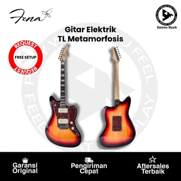 Gitar Elektrik Fena TL Metamorfosis Varian Warna Original