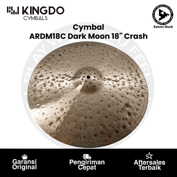 Cymbal Kingdo Dark Moon Series Varian Tipe & Ukuran Original