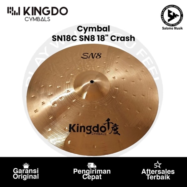 Cymbal Kingdo SN8 Series Varian Tipe & Ukuran Original