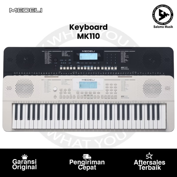 Keyboard Medeli MK110 Varian Warna Original