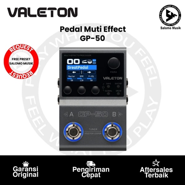 Pedal Multi Effect VALETON GP-50 Original