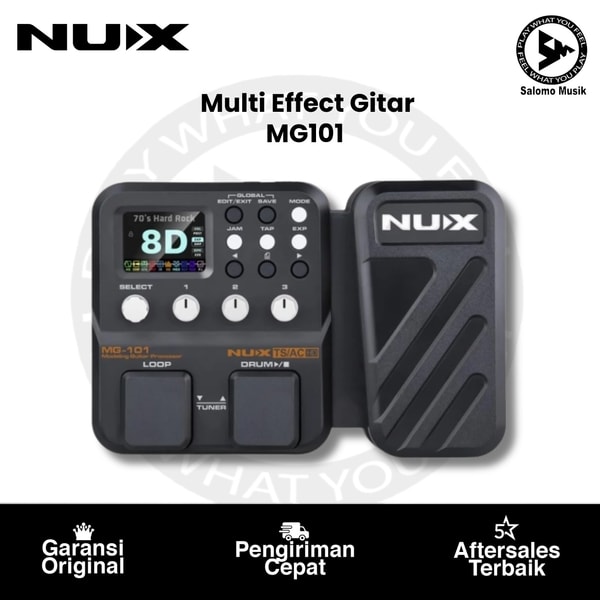 Modeling Gitar Processor NUX MG101 Effect Gitar