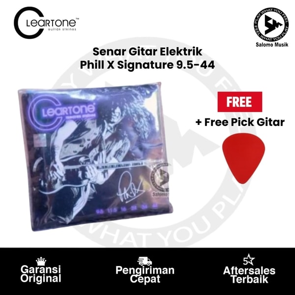 Senar Gitar Elektrik Phill X Signature 9.5-44
