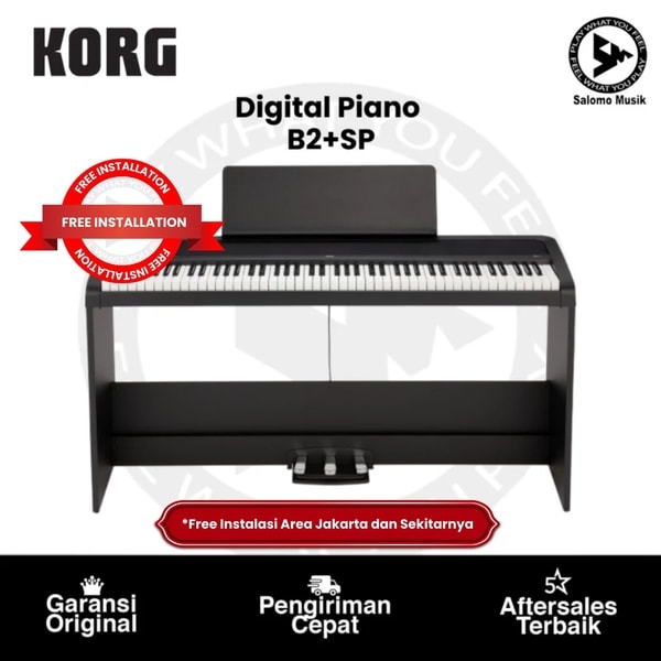 Digital Piano Korg B2+SP Black
