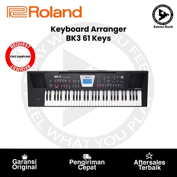 Keyboard Arranger Roland BK3 61 Keys