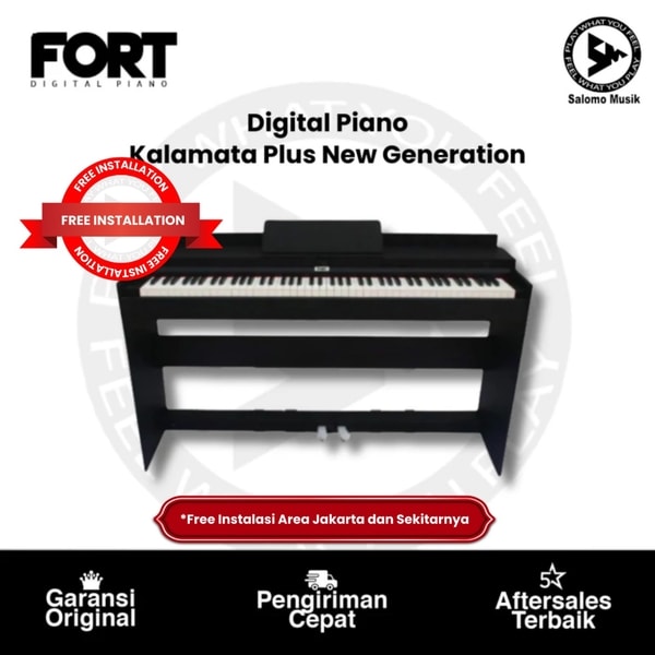 Digital Piano Fort Kalamata Plus New Generation Varian Warna