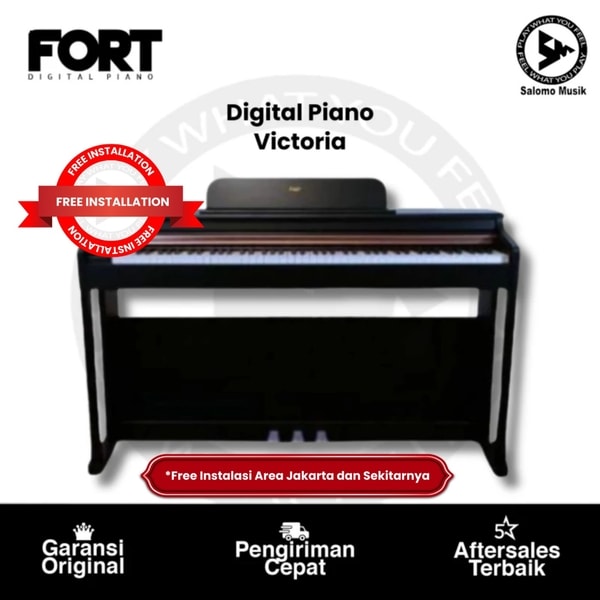 Digital Piano Fort Victoria Varian Warna