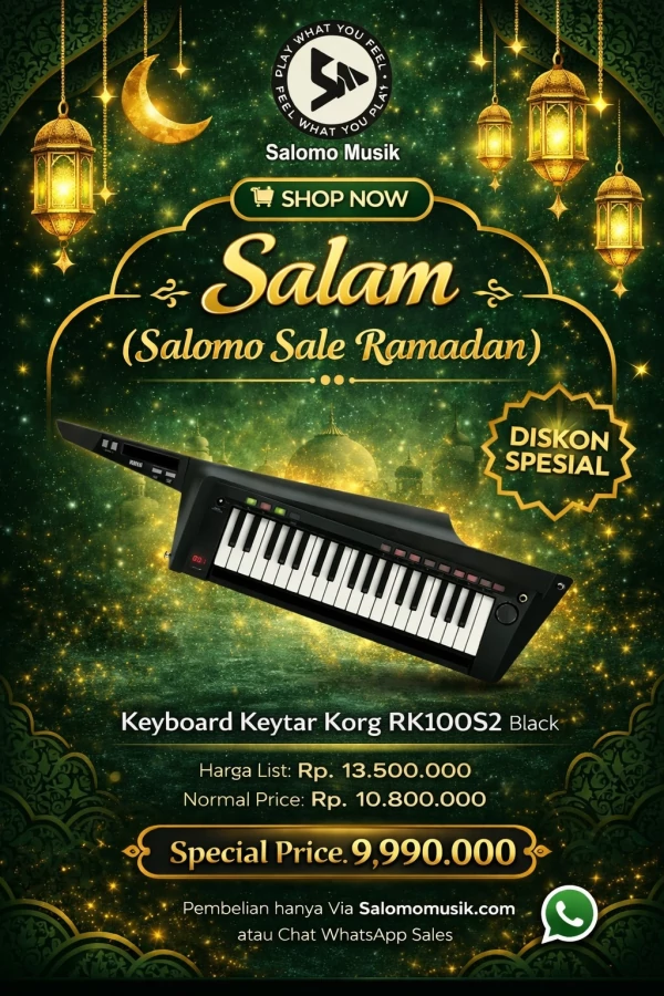 Keyboard Keytar Korg RK100S2 37 Key Varian Warna