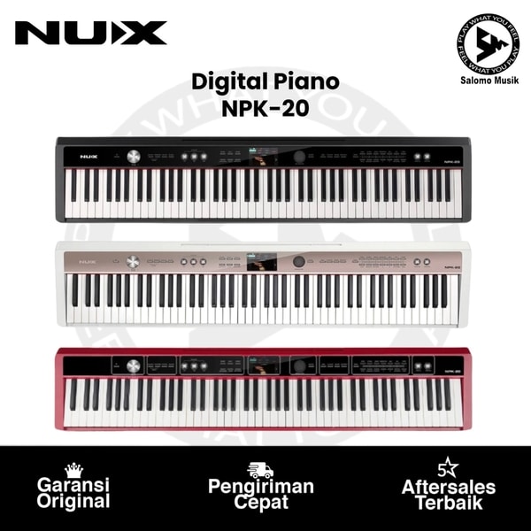 Digital Piano NUX NPK-20 Varian Warna Original