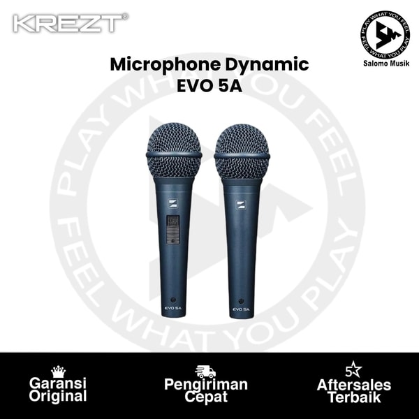Microphone Dynamic Condenser KREZT EVO 5A Original