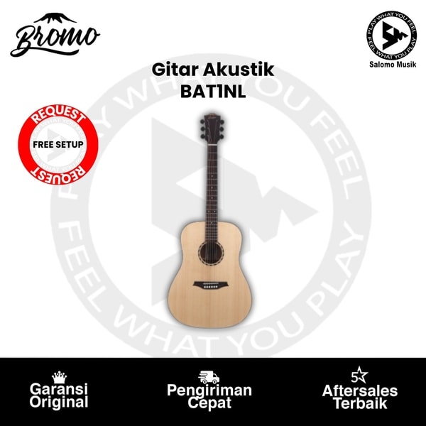 Gitar Akustik Bromo BAT1NL Dreadnought Original