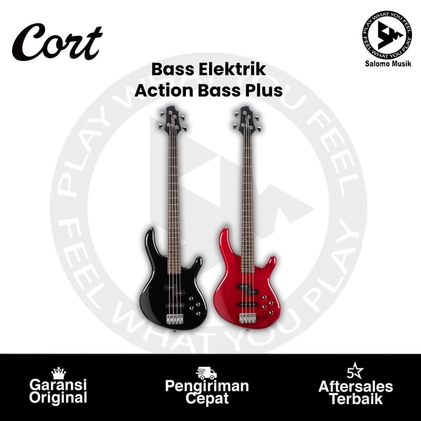 Bass Cort Action Plus Varian Warna Original