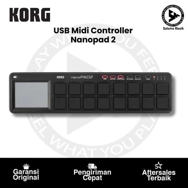 Midi Controller KORG nanoPAD2 USB Midi Controller