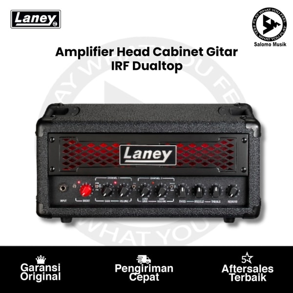 Amplifier Head Cabinet Gitar Laney IRF DUALTOP Original
