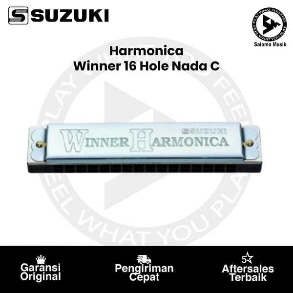 Harmonika SUZUKI Winner 16 Nada C