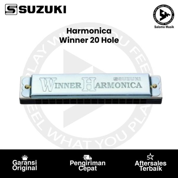 Harmonika SUZUKI Winner 20 Hole Nada C