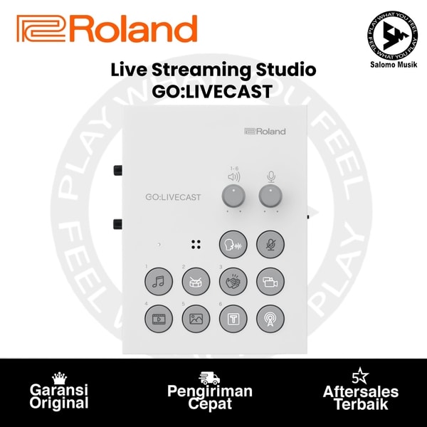 Livestreaming Studio Roland GO:LIVECAST Livestreaming Studio for Smartphones