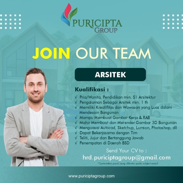 Lowongan Kerja - Arsitek