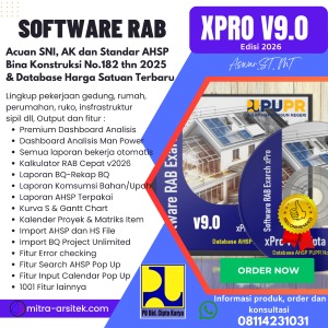 Software RAB xPro v9.0 Edisi 2026