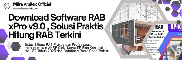 Download Software RAB Exarch xPro v9.0 Edisi 2026, Solusi Praktis Hitung RAB Terkini