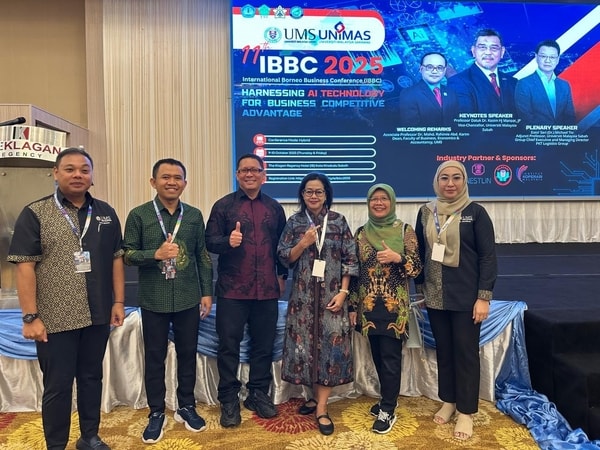 Magister Manajemen UST Berkiprah di International Borneo Business Conference, Malaysia