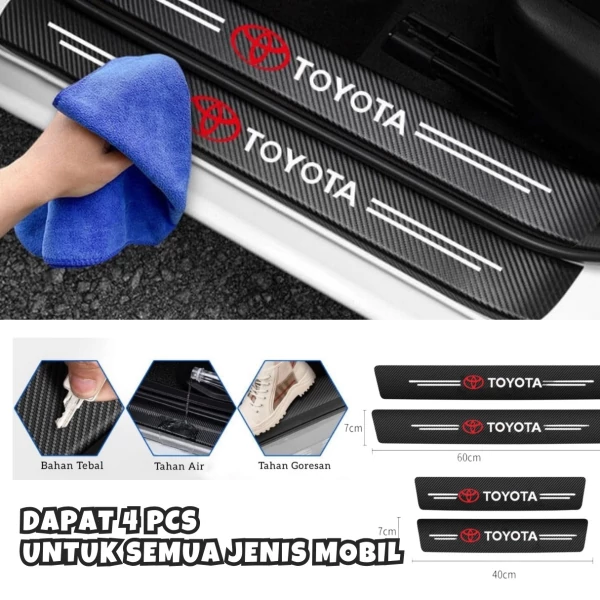 Stiker Carbon Mobil 4