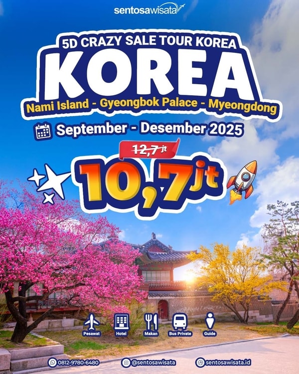 Paket Tour Korea Murah 2025