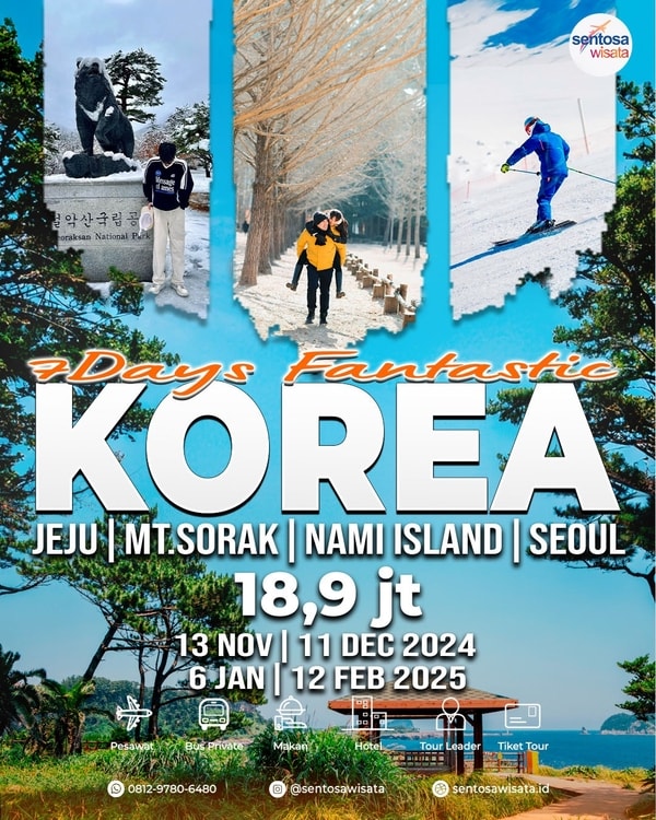 Paket Tour Korea Jeju Island