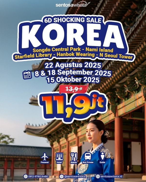 Promo Liburan Korea 2025