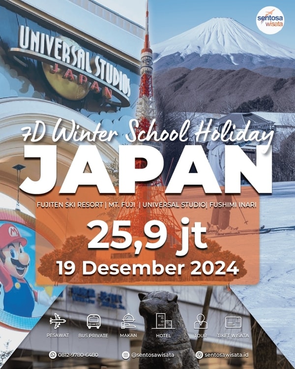 Paket Tour Winter Jepang