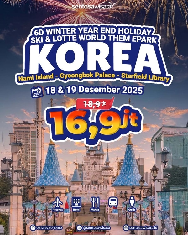 Paket Tour Korea Akhir Tahun