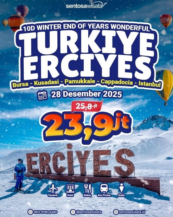 Paket Tour Turki Erciyes