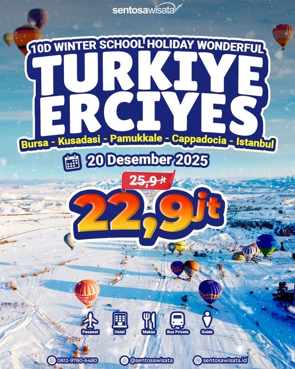 Paket Tour Turki Desember