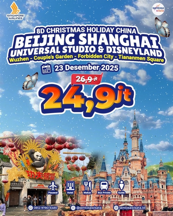 Paket Tour China Akhir Tahun