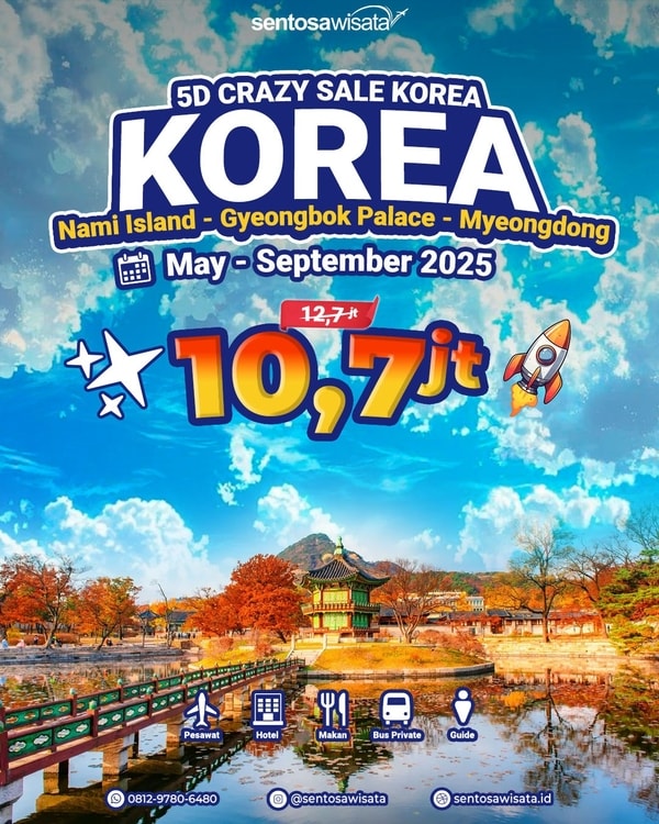 Paket Tour Korea Murah 2025