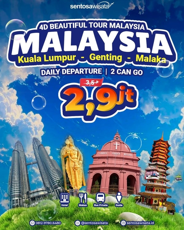Paket Tour Malaka Malaysia