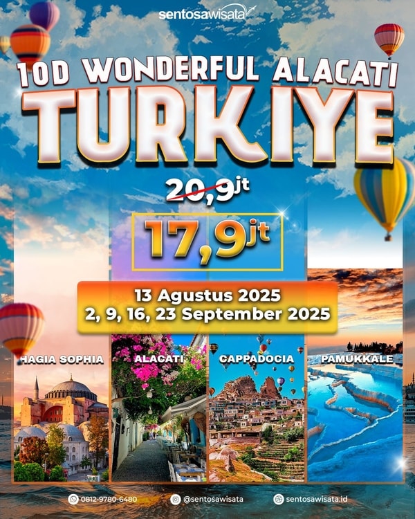 Paket Tour Turki murah 2025