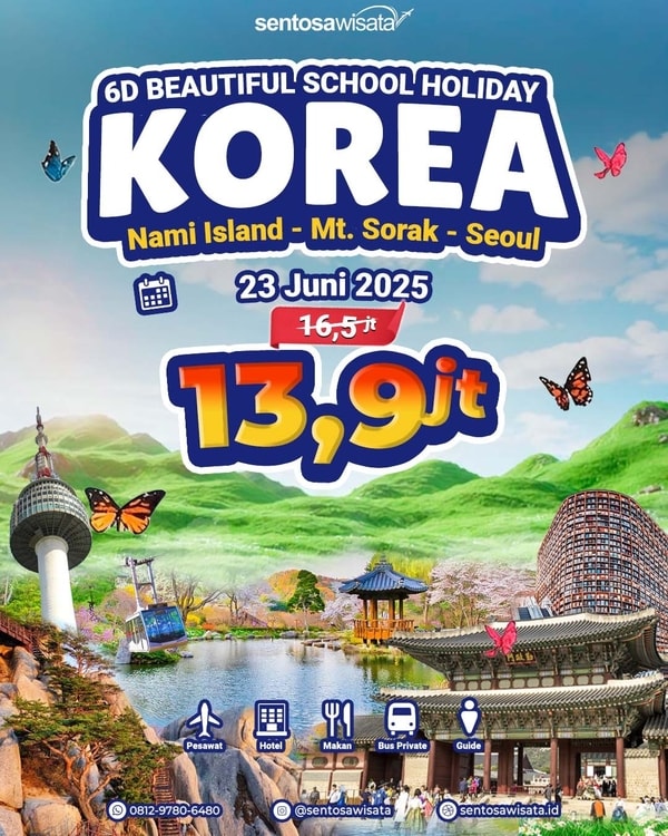 Paket Tour Korea Murah 2025