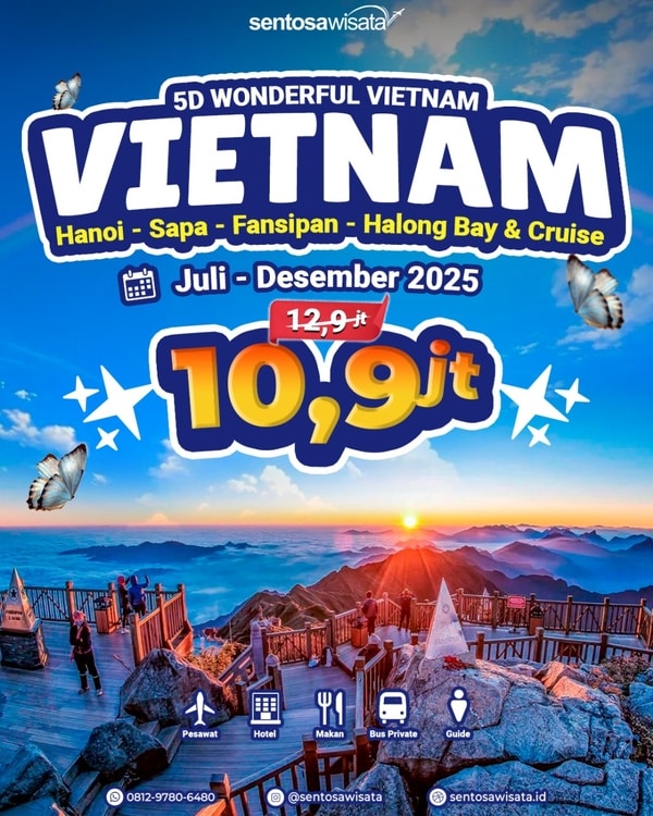 Paket Tour Vietnam 2025