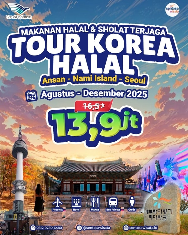 Paket Tour Korea Halal