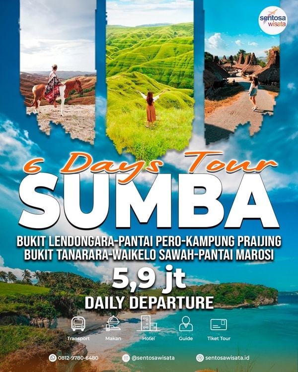 Paket Wisata Sumba 6 Hari