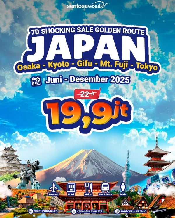 Paket Tour Jepang 2025