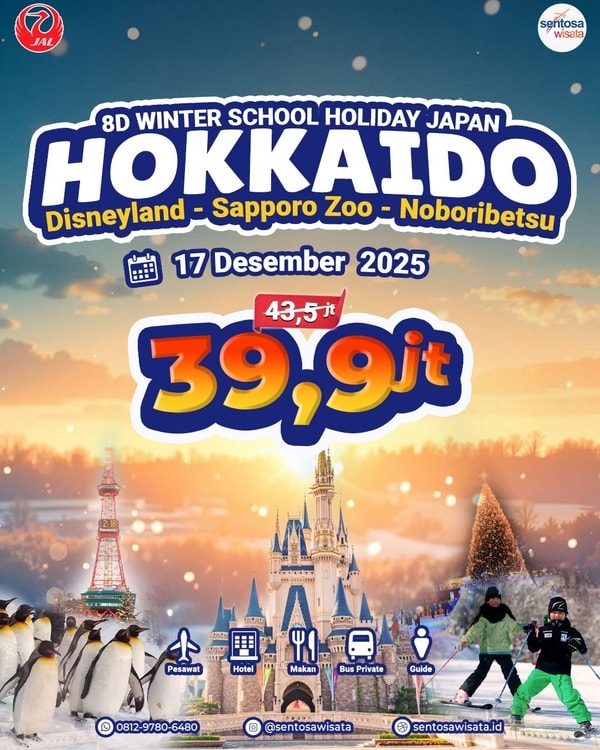 Paket Tour Jepang Hokkaido