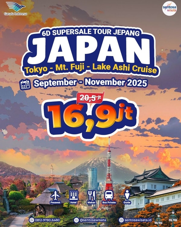 Paket Tour Jepang Murah